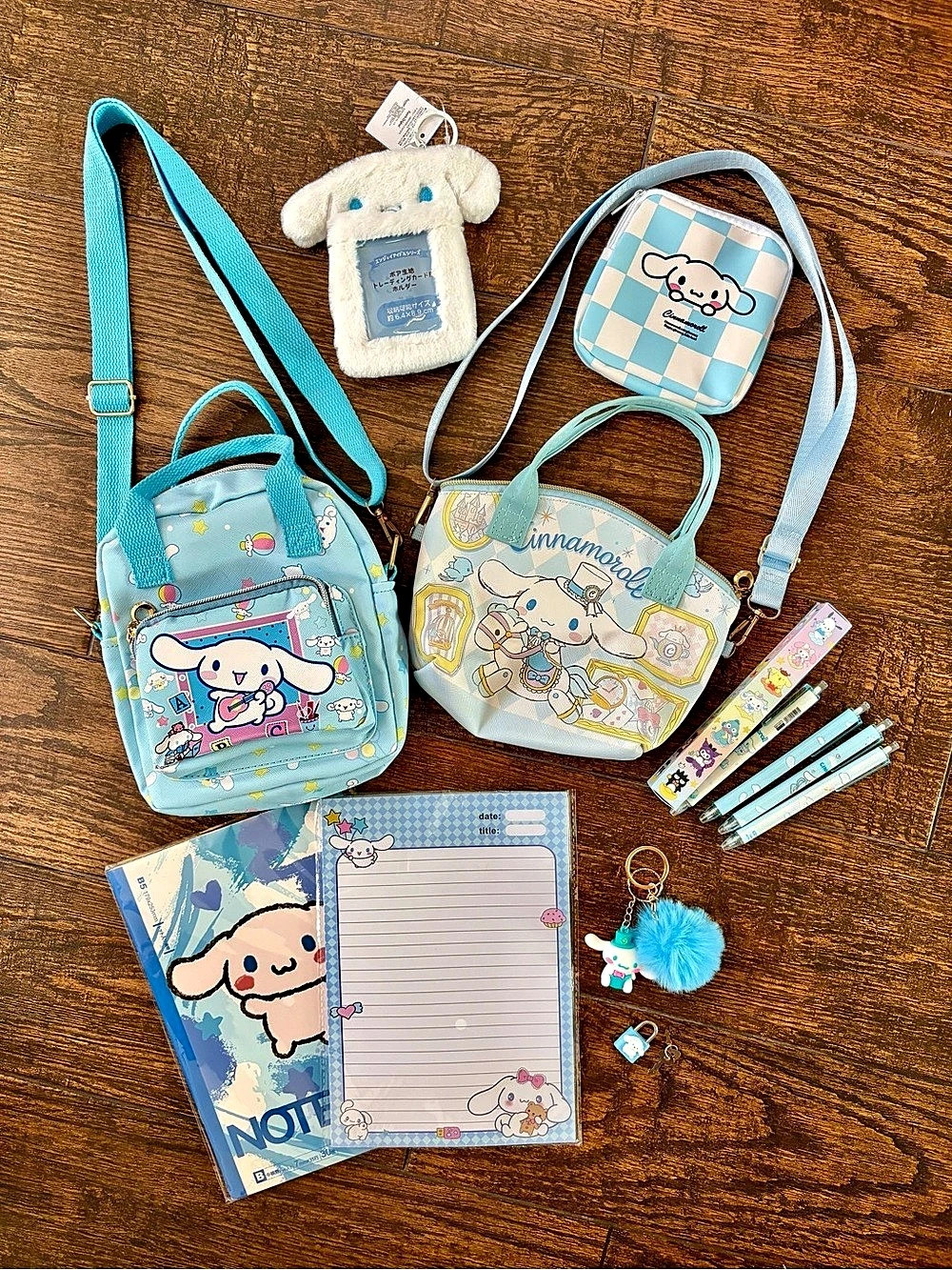 Cinnamoroll Sanrio Bag & Accessories Bundle Gift Set